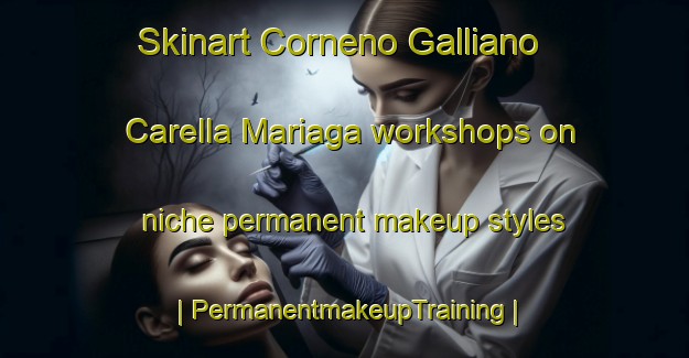 Skinart Corneno Galliano Carella Mariaga workshops on niche permanent makeup styles | PermanentmakeupTraining | PermanentmakeupClasses | SkinartTraining-Italy